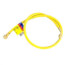 PLUS II AC Yellow Charging Hose w/ SealRight Low Loss Anti-Blow Back Fitting (72" Length)