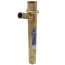1-1/2" x 12" Brass Washing Machine Tailpiece (Rough Brass)