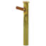 1-1/2" x 12", 20 Gauge, Brass Dishwasher Tailpiece with 3/4" Branch (Rough Brass)