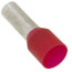 0.87" Electro-Tin Plated Insulated Ferrule, 8 AWG/10mm2 (Red)