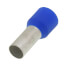 Electro-Tin Plated Insulated Ferrule, 6 AWG (Blue)
