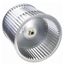 Blower Wheel, 9-15/16" x 7-1/8",CW, 5/8" Bore, 21638