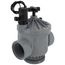 2" FNPT PVC Globe Valve w/ Flow Control