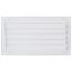 12" x 6" (Wall Opening Size) Three-Way White Sidewall/Ceiling Register W (A613MS Series)