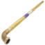 1-1/2" x 36" Rough Brass Slip Joint Waste Bend, 22 GA
