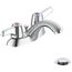 21C 2 Handle Centerset Bathroom Faucet (Chrome), 21C243
