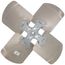 26" 4-Blade Fan Assembly with 1/2" Bore, 21W10