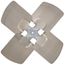 26" 4-Blade Fan Assembly with 1/2" Bore, 21W10
