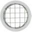 1" PVC Termination Vent w/ SS Screen