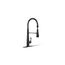 Simplice Semi-Professional 1-Handle Pull Out Kitchen Faucet with Spray (Matte Black), K-22033-BL