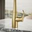 Simplice 1-Handle Swing Spout Bar Faucet (Moderne Brass), K-22034-2MB