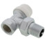 1/2" NPT Angled Thermostatic Radiator Valve Body (2.7 Cv)