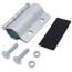 1" Hinged Steel Pipe Clamp