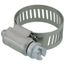 1/2"- 1-1/16" #10 Stainless Steel Worm Gear Hose Clamp w/ Carbon Screw