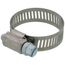 1-3/16" - 1-1/2" #16 Stainless Steel Hose Clamp w/ Carbon Screw