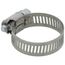 1-3/16" - 1-1/2" #16 Stainless Steel Hose Clamp w/ Carbon Screw