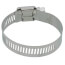 1"- 2" #24 Stainless Steel Worm Gear Hose Clamp w/ Carbon Screw