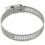 1-9/16" - 2-1/2" #32 Stainless Steel Hose Clamp w/ Carbon Screw
