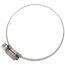 1-1/8"- 3" #40 Stainless Steel Hose Clamp w/ Carbon Screw