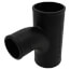 3" x 2" Imported No Hub Cast Iron Sanitary Tee