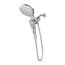 Verso Spot Resist Brushed Nickel Infinite Function 7" Diameter Spray Head w/ Handshower, 60" Hose, Magnetix, 1.75 Gpm, 220C2EPSRN