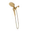 Verso 7" Diameter 8-Spray Pattern Spray Head w/ Handshower (Brushed Gold)