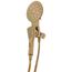 Verso 7" Diameter 8-Spray Pattern Spray Head w/ Handshower (Brushed Gold)