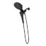 Verso 7" Diameter 8-Spray Pattern Spray Head w/ Handshower (Matte Black), 220C3BL