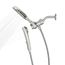 Verso Brushed Nickel 8 Function 7" Diameter Spray Head Standard w/ Handshower, 1.75 Gpm