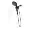 Verso 7" Diameter 8-Spray Pattern Spray Head w/ Handshower and Infinite Dial (Matte Black)