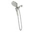 Verso Brushed Nickel Infinite 7" Diameter Spray Head Standard w/ Handshower, 1.75 Gpm, 220C3EPBN