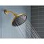Verso Adjustable 9" Diameter Spray Head Rainshower, 2.5 GPM, 220R3BG (Brushed Gold)
