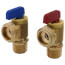 1/2" Fem. Solder or 1/2" MIP x Male Hose Boiler Drain, Pack of 2 (Rough Brass)