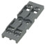 2-Gang Mounting Carrier for Levered Inline Splicing Connectors (Gray)