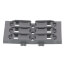 3-Gang Mounting Carrier for Levered Inline Splicing Connectors (Gray)