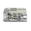 3-Conductor Compact Splicing Lever Nut Connector for Ex Applications, 24-12 AWG (Box of 50)