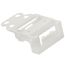 1-Gang 221 Series 5-Conductor Mounting Carrier for Panel Mount, 24-12 AWG (White)