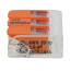 3-Conductor Compact Splicing Lever Nut Connector, 20-10 AWG (Box of 30)