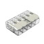 5-Conductor Compact Splicing Lever Nut Connector for Ex Applications, 20-10 AWG (Box of 15)