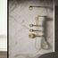 Purist Three-Function Showerhead, 2.5 GPM (Moderne Brass), K-22170-2MB