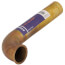 1-1/2" X 8" Rough Brass Direct Connect Waste Bend, 22 GA