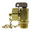 1/2" Female Solder or 1/2" MIP x Male Hose, Angle Hose & Boiler Drain Valve w/ Cap & Chain