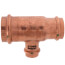 1-1/2" x 1-1/4" x 3/4" ProPress Copper Tee