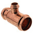 1-1/4" x 1" x 1/2" ProPress Copper Tee