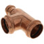 1-1/4" x 3/4" x 1-1/4" ProPress Copper Tee