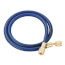 PLUS II AC Blue Charging Hose w/ SealRight Low Loss Anti-Blow Back Fitting (72" Length)