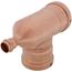 3" x 3/4" x 3" ProPress XL-C Copper Tee (Lead Free)
