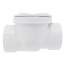 4" PVC Backwater Valve w/ DWV Hub