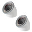 45° Non-Condensing Vent Pipe Elbows (2 Pack)