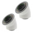 45° Condensing Vent Pipe Elbow (2 Pack)